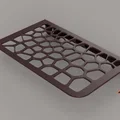 Kệ tường thiết kế Voronoi - Mensola con design stile Voronoi - Thumbnail 1
