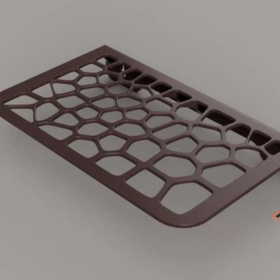 Kệ tường thiết kế Voronoi - Mensola con design stile Voronoi