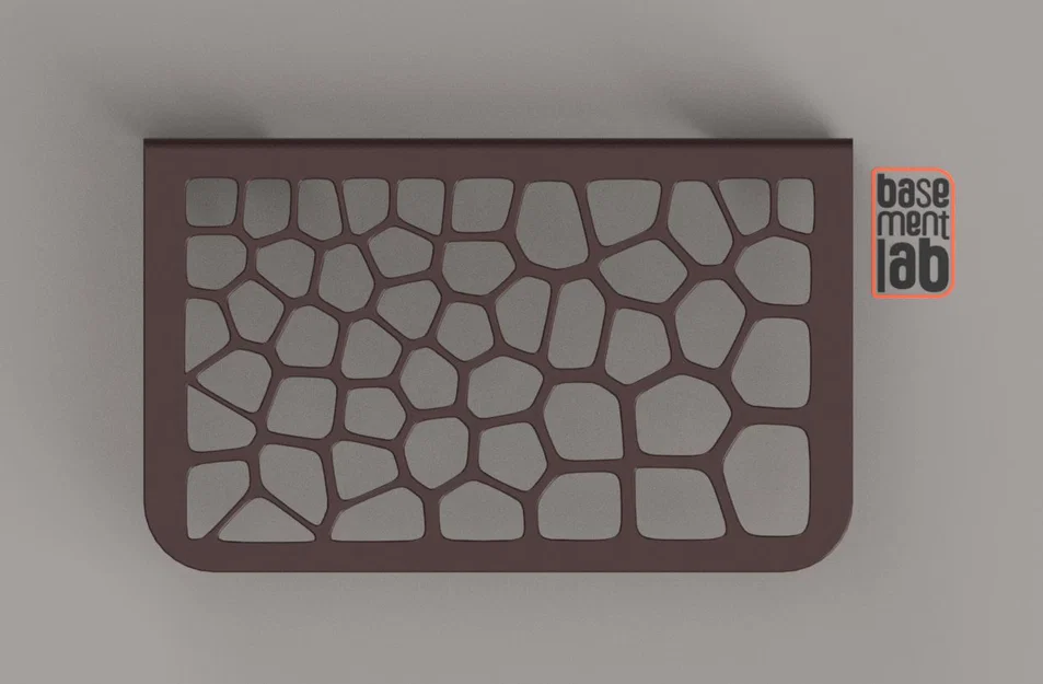 Kệ tường thiết kế Voronoi - Mensola con design stile Voronoi - Image 2