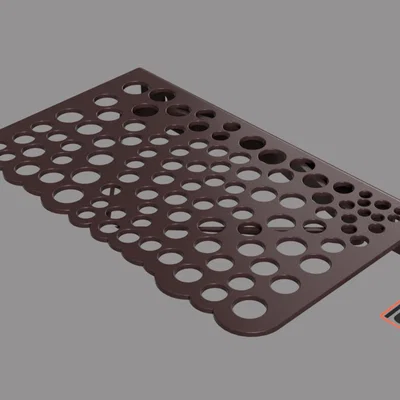 Kệ Treo Tường Thiết Kế Voronoi Type 2