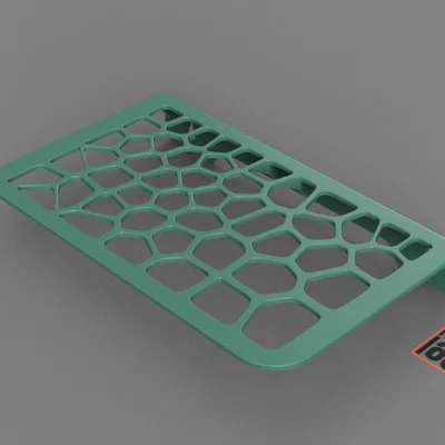 Kệ tường thiết kế Voronoi - Mensola con design stile Voronoi