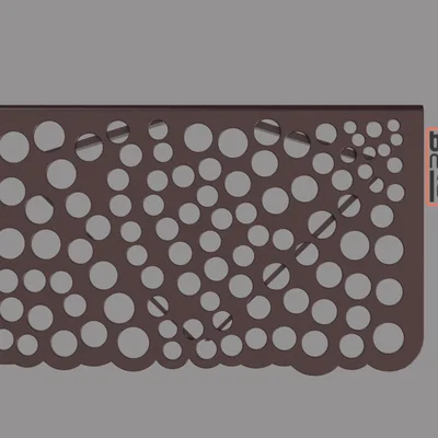 Kệ Treo Tường Thiết Kế Voronoi Type 2