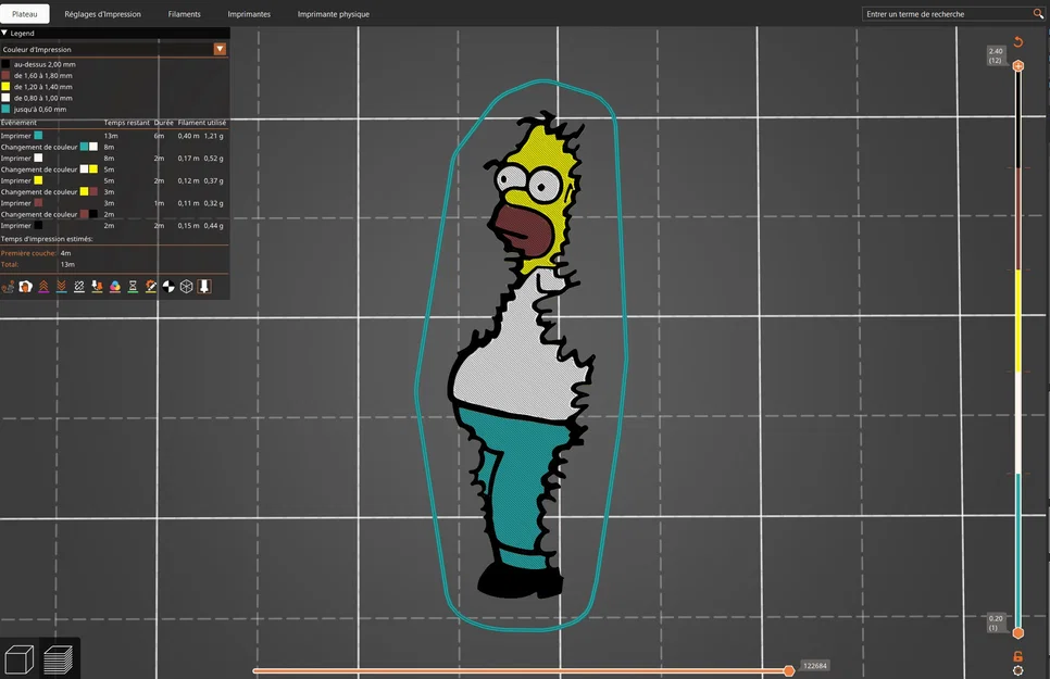 Homer Bush (Single extruder remix) - Bản remix cho máy 1 extruder - Image 1