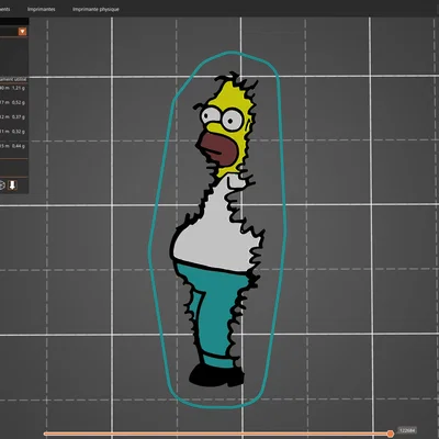 Homer Bush (Single extruder remix) - Bản remix cho máy 1 extruder