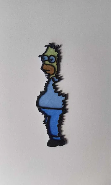 Homer Bush (Single extruder remix) - Bản remix cho máy 1 extruder - Image 2