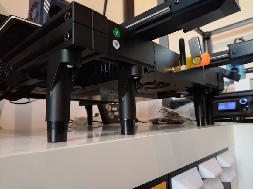 Anycubic Kobra 2 Pro/Plus/Max - Chân kê nâng máy - Cao thêm 65mm - Image 1
