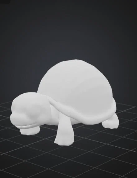 Bộ 3 mô hình rùa nhỏ đáng yêu (Cute Turtles) cho máy in 3D - Image 1