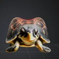 Bộ 3 mô hình rùa nhỏ đáng yêu (Cute Turtles) cho máy in 3D - Thumbnail 2