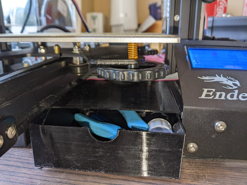 Ngăn kéo dụng cụ mặt trước Ender 3 (quản lý cáp tích hợp) - Image 1