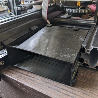 Ngăn kéo dụng cụ mặt trước Ender 3 (quản lý cáp tích hợp)
