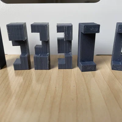 Mô hình giải đố 3D Burr Puzzle - Thử thách trí tuệ cho mọi người