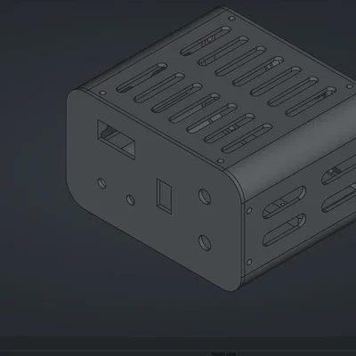 Hộp Dự Án Điện Tử Parametric - FreeCAD