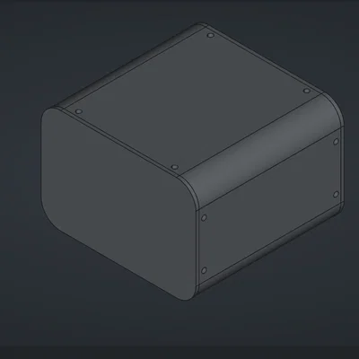 Hộp Dự Án Điện Tử Parametric - FreeCAD