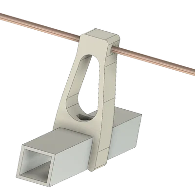Ngàm kẹp ăng-ten Yagi Tonna 23 cm