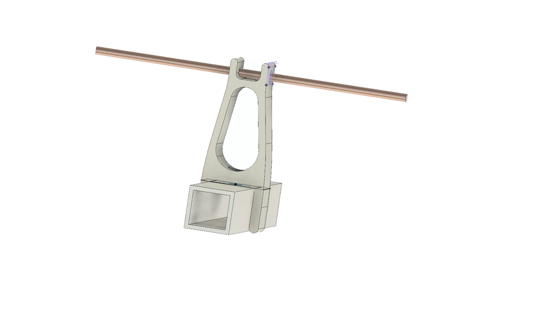 Ngàm kẹp ăng-ten Yagi Tonna 23 cm - Image 2