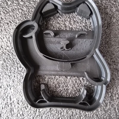 Khuôn cắt bánh quy Mèo Thần Tài (Lucky Cat Cookie Cutter)