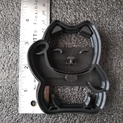 Khuôn cắt bánh quy Mèo Thần Tài (Lucky Cat Cookie Cutter)