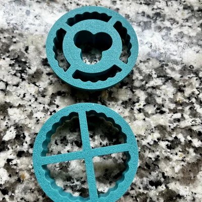 Bộ khuôn cắt bánh quy Spitzbuben 3D làm bánh tại nhà cực nhanh