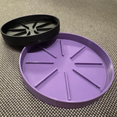 Dĩa/Đế lót chậu cây (Planter Dish / Plate / Untersetzer) cao hơn
