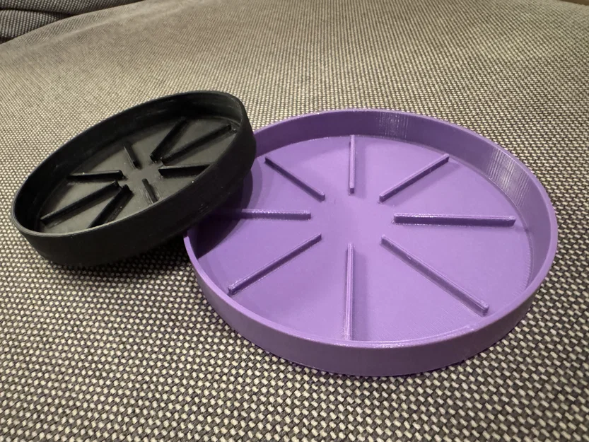 Dĩa/Đế lót chậu cây (Planter Dish / Plate / Untersetzer) cao hơn - Image 3