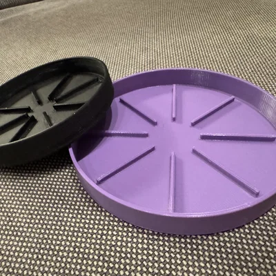 Dĩa/Đế lót chậu cây (Planter Dish / Plate / Untersetzer) cao hơn