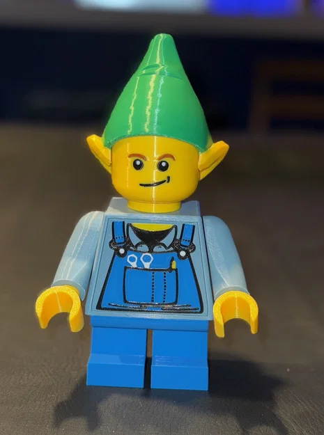 Yêu tinh của Ông già Noel (Set 1) Brick MegaFigures (Tỉ lệ 5:1) - Image 2