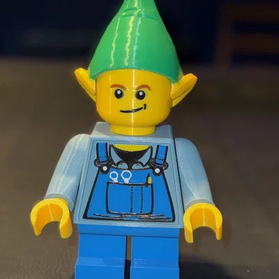 Yêu tinh của Ông già Noel (Set 1) Brick MegaFigures (Tỉ lệ 5:1)