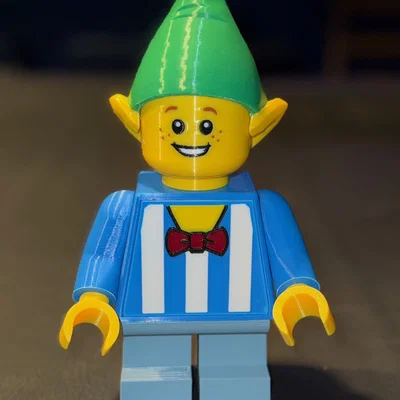 Yêu tinh của Ông già Noel (Set 1) Brick MegaFigures (Tỉ lệ 5:1)