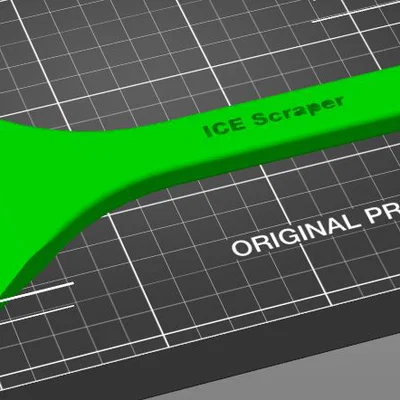 Dụng cụ cạo đá và vệ sinh bàn in 3D tiện lợi