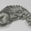 Mô hình 3D Rồng đang ngủ (Sleeping Dragon) cực đẹp và tinh xảo - Thumbnail 2