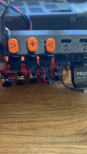 Bộ núm xoay tùy chỉnh cho MMU3 - Nâng cấp trải nghiệm in 3D - Image 1