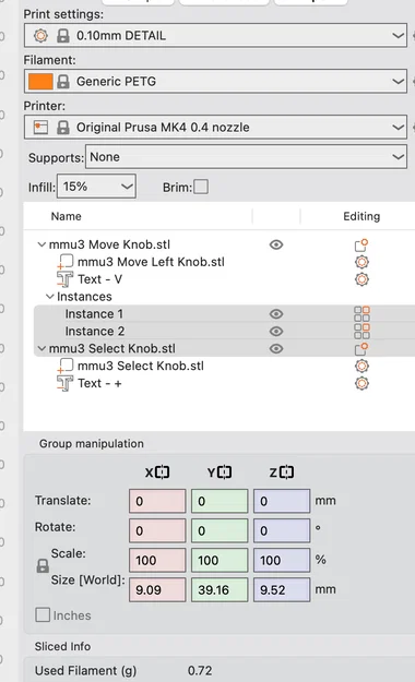 Bộ núm xoay tùy chỉnh cho MMU3 - Nâng cấp trải nghiệm in 3D - Image 3