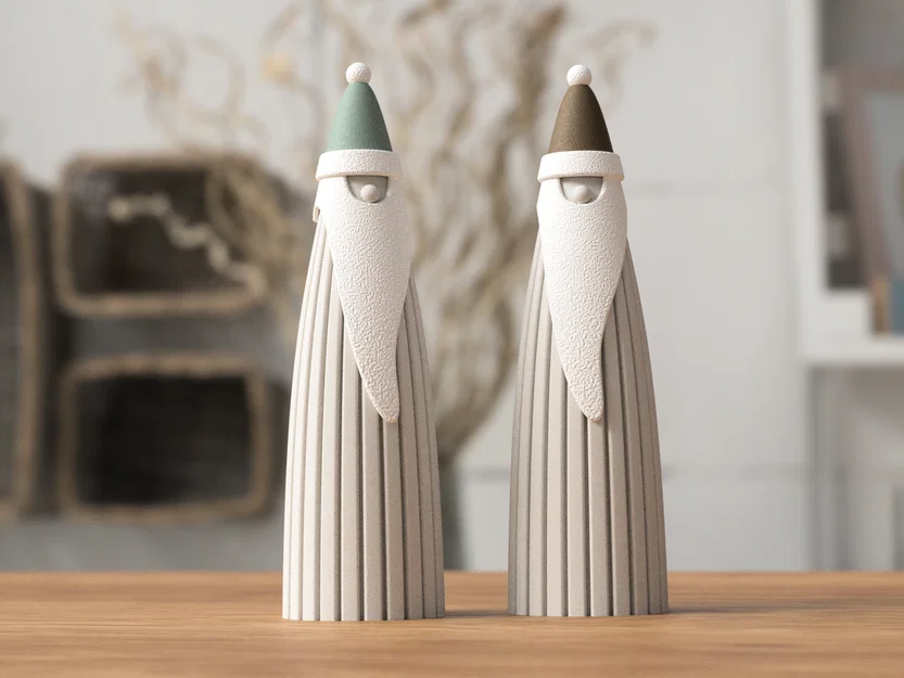 Đồ trang trí Santa Giáng Sinh (tương thích nến tealight điện tử) - Image 1
