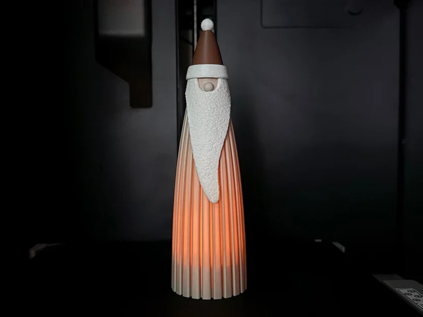 Đồ trang trí Santa Giáng Sinh (tương thích nến tealight điện tử) - Image 3