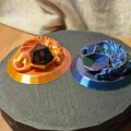 Mô hình rồng ngủ bảo vệ xúc xắc (Sleeping Dragon Dice Guardian) 3D - Thumbnail 1