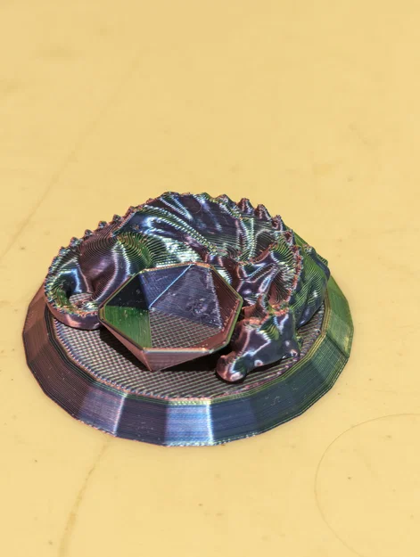 Mô hình rồng ngủ bảo vệ xúc xắc (Sleeping Dragon Dice Guardian) 3D - Image 3