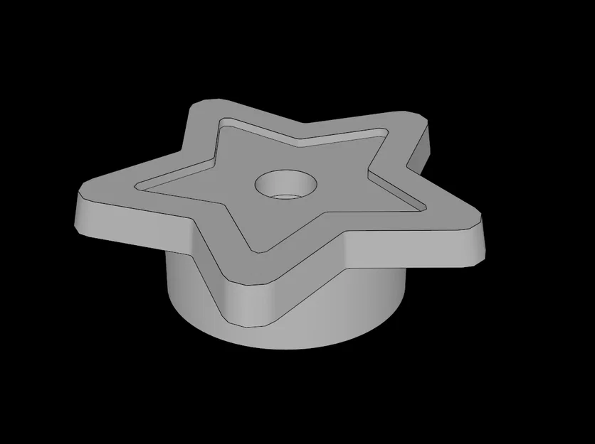 Phụ kiện Lego Plate hình ngôi sao 5 cánh in 3D chất lượng cao - Image 1