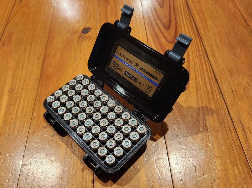 Hộp đạn 9mm siêu bền có ron (50 & 100 viên) - Image 1