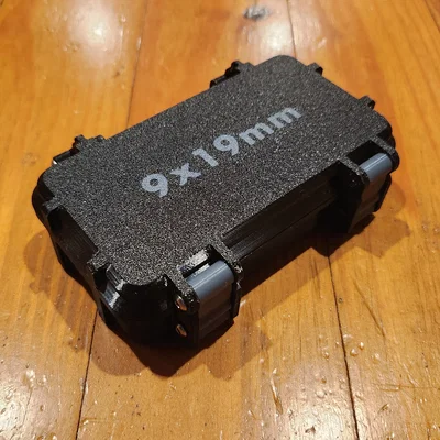 Hộp đạn 9mm siêu bền có ron (50 & 100 viên)