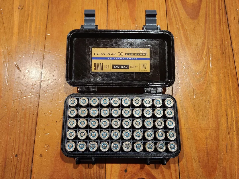 Hộp đạn 9mm siêu bền có ron (50 & 100 viên) - Image 3