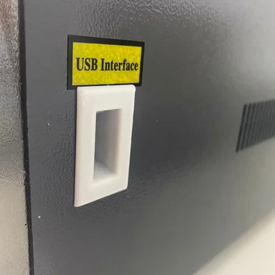 Phễu dẫn hướng cổng USB cho máy khắc Laser K40 và OMTech