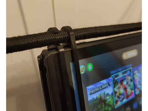 Kẹp treo giữ Nintendo Switch trên xe hơi (Holder Clips) - Image 2