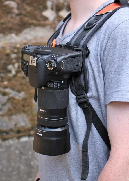 Ngàm đeo máy ảnh trên ba lô (dùng được cho DSLR nặng) - Image 4