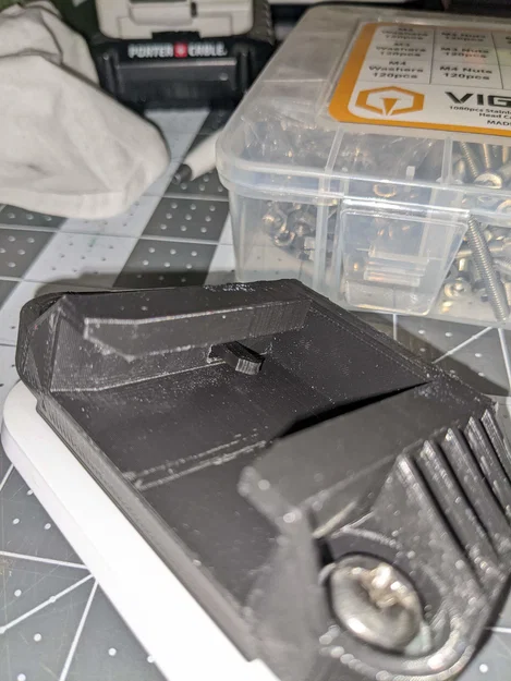 (Remix) Chốt khóa in 3D cho Camera Backpack Mount (tonpa888) - Image 2