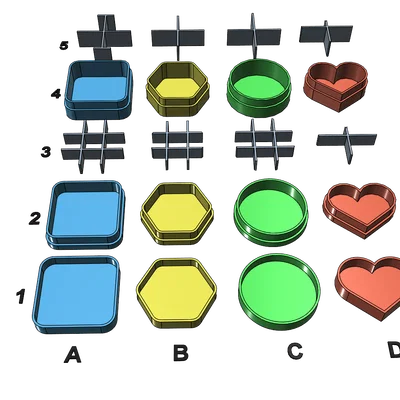 Bộ hộp đa năng có ngăn chia: Giải pháp in 3D lưu trữ đồ nhỏ cực tiện