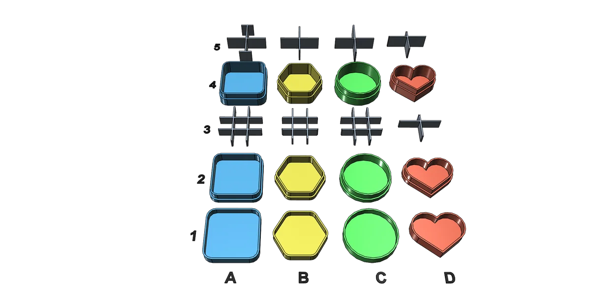 Bộ hộp đa năng có ngăn chia: Giải pháp in 3D lưu trữ đồ nhỏ cực tiện - Image 5