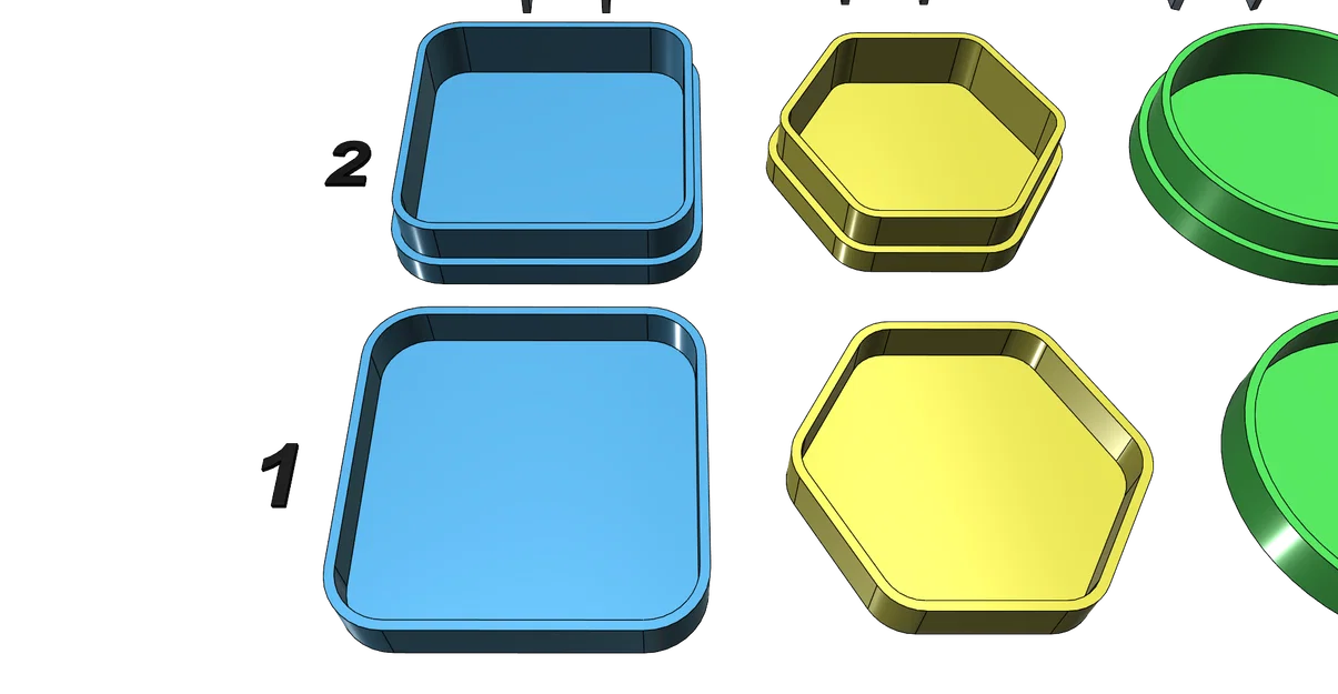 Bộ hộp đa năng có ngăn chia: Giải pháp in 3D lưu trữ đồ nhỏ cực tiện - Image 11