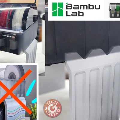 Chân đế xếp chồng AMS cho Bambu Lab P1P/X1 (Cảnh báo quan trọng)