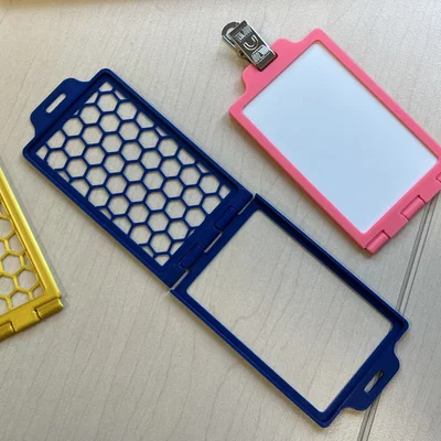 Giá đựng thẻ ID / thẻ an ninh - print in place - THÊM BẢN MỚI