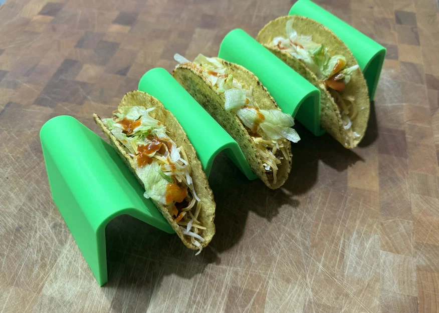 Khay Đỡ Bánh Taco 3D (Taco Shell Holder) Đẹp Mắt Và Tiện Lợi - Image 1